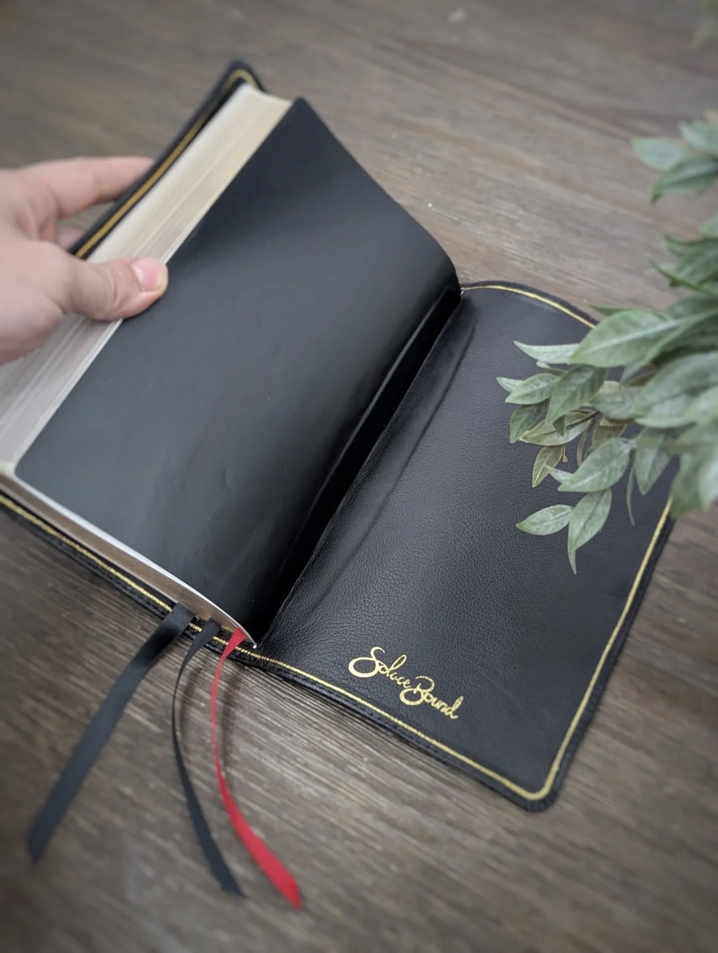 Black Goatskin NASB thumbnail 5