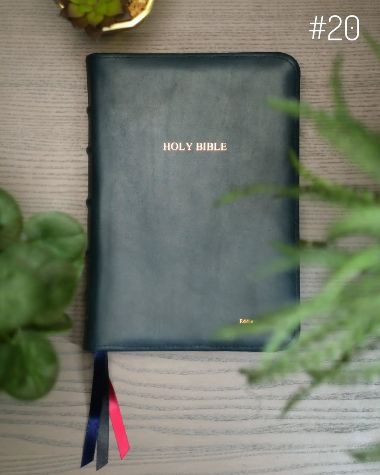Green Leather KJV thumbnail 2