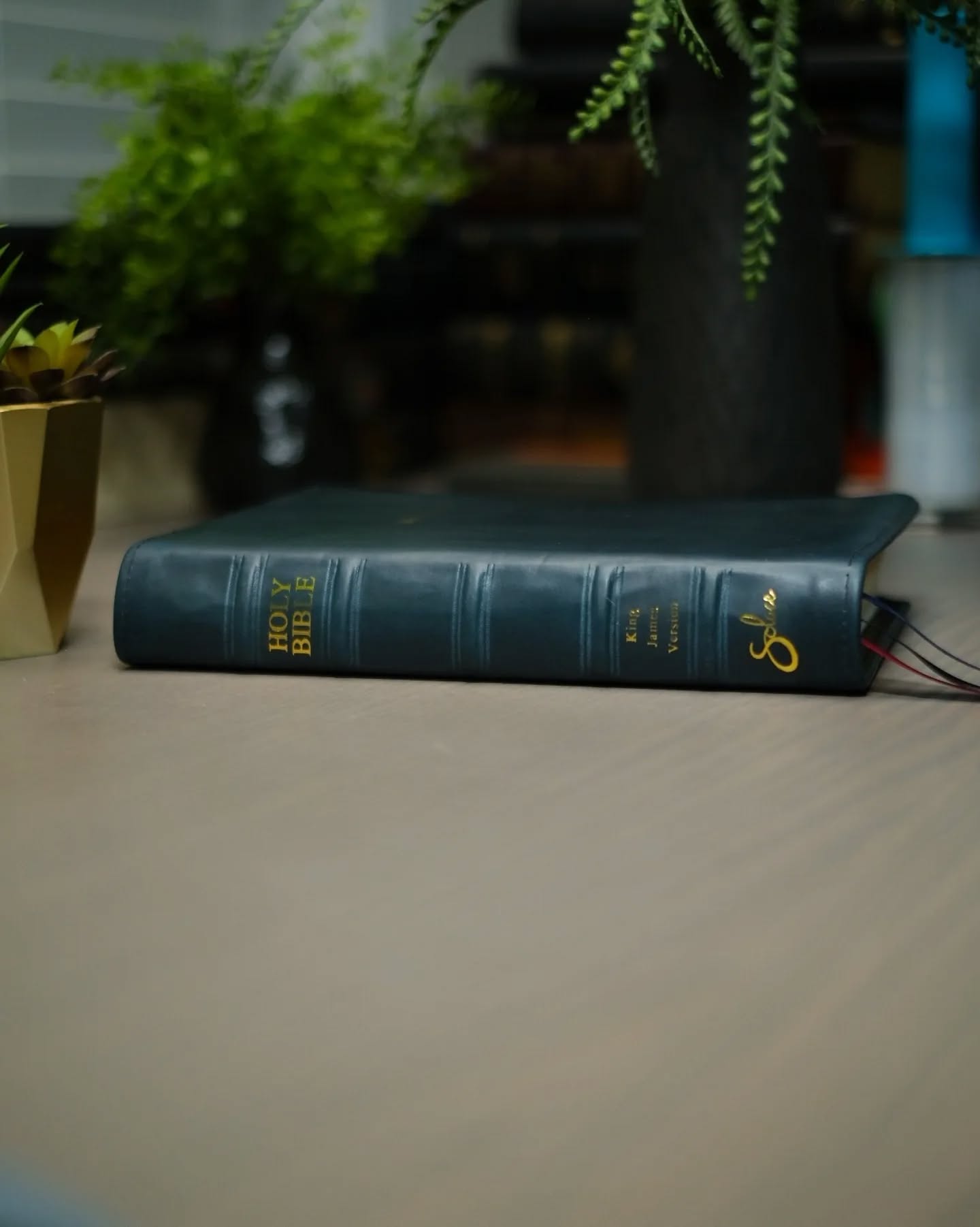 Green Leather KJV thumbnail 3