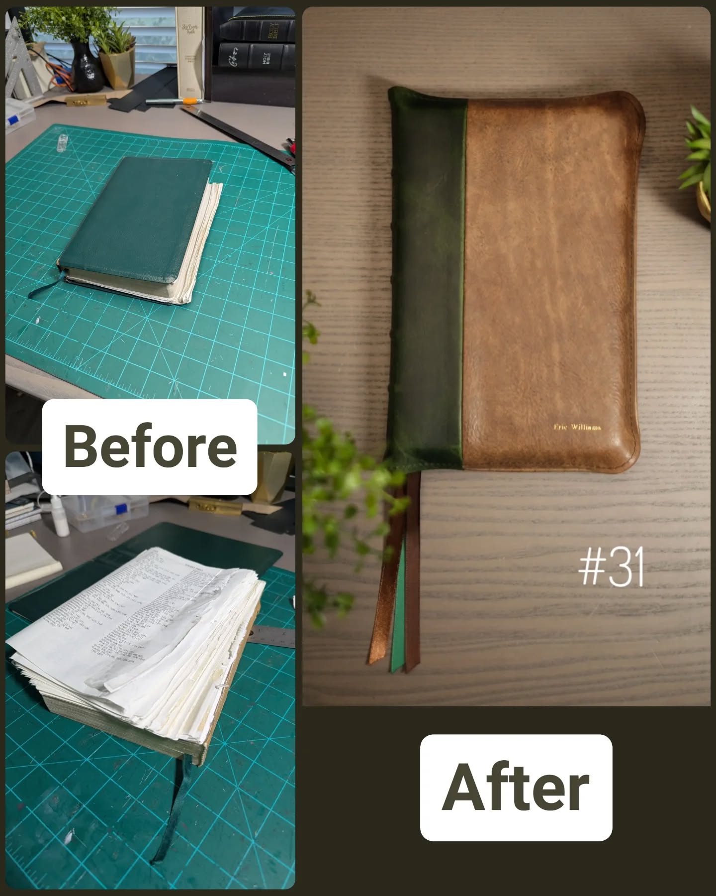 Hunter Green Badalassi Carlo Waxy NIV