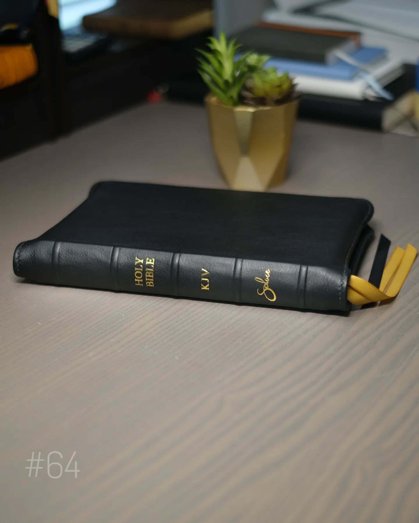 Black Cowhide KJV