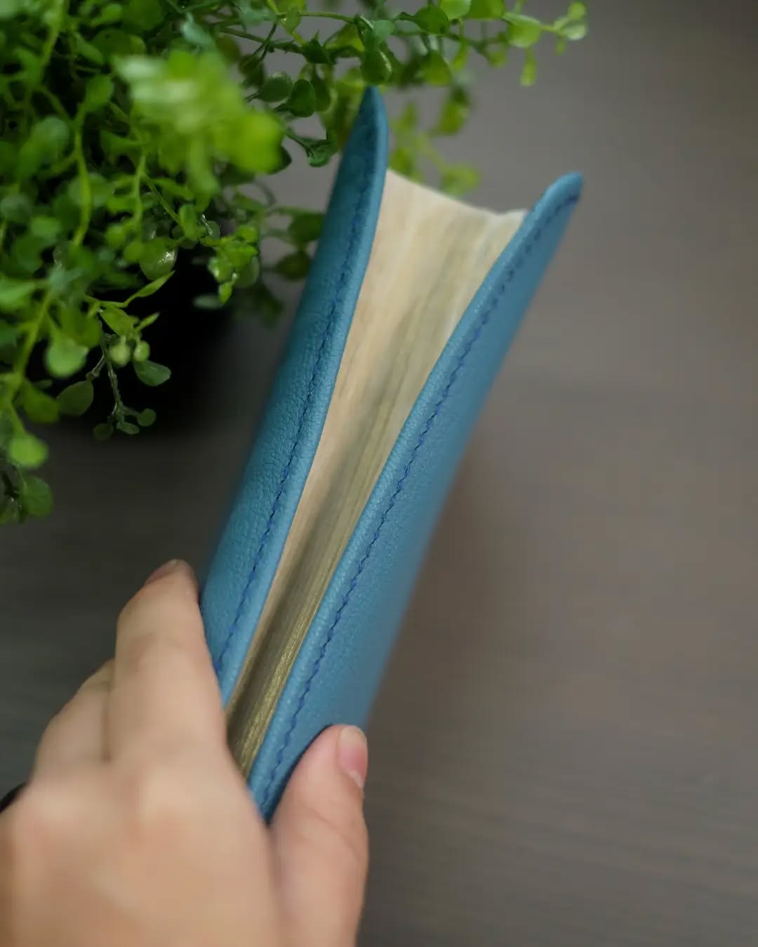 Blue Goatskin KJV thumbnail 7